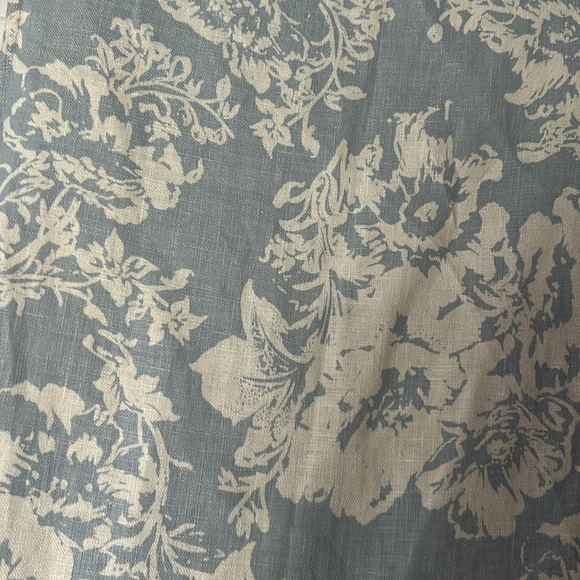 Reformation, Jill Linen Dress in print Porcelain, blue and white, size 4 - Picture 7 of 7